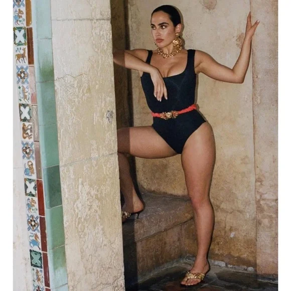 Mara Hoffman Persephone One Piece Swimsuit - Picture 2 of 7